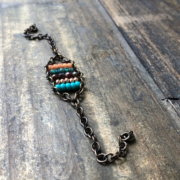 Dainty Fossil Coral Chain Bracelet - Picture 5 of 5